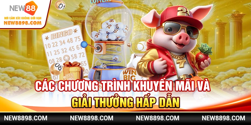 Các chương trình khuyến mãi và giải thưởng hấp dẫn