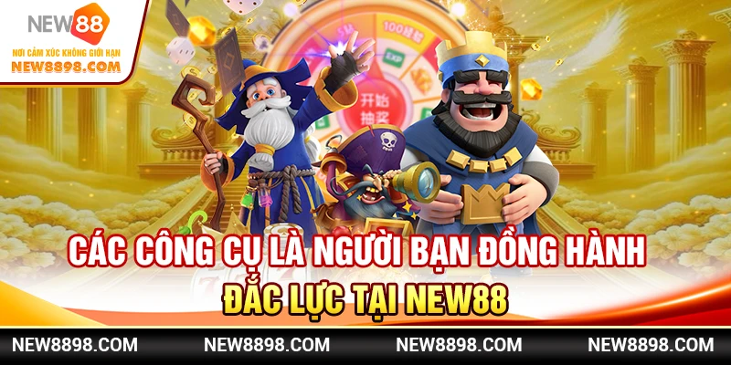 Nổ Hũ New88 - Chiến Thuật Nổ Hũ Hiệu Quả 3 Các công cụ là người bạn đồng hành đắc lực tại New88