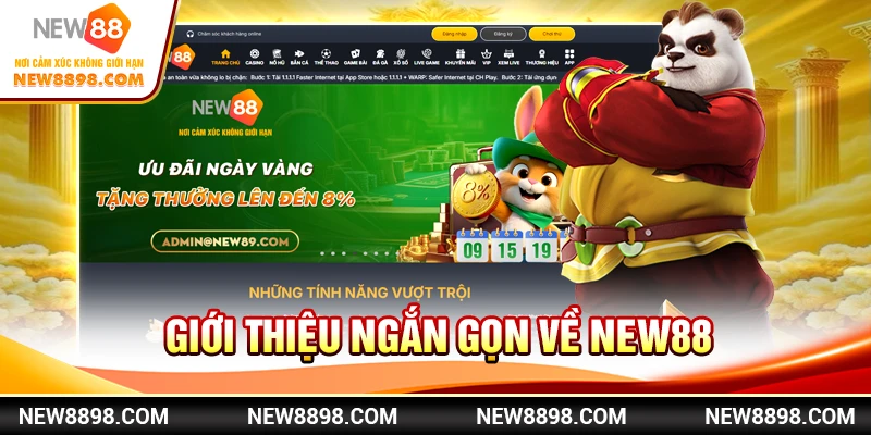 Đăng ký new88 dễ dàng trong 1 phút – Hướng dẫn chi tiết 1 Giới thiệu ngắn gọn về New88