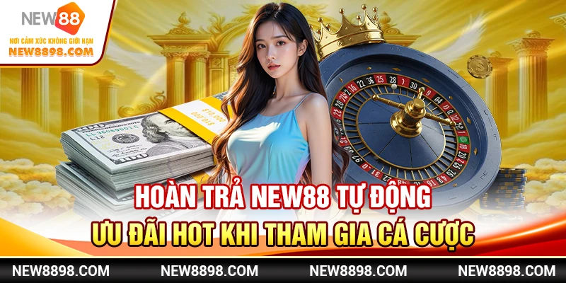 Hoàn Trả New88 Tự Động, Ưu Đãi Hot Khi Tham Gia Cá Cược